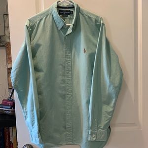 Mens Ralph Lauren L mint green like new